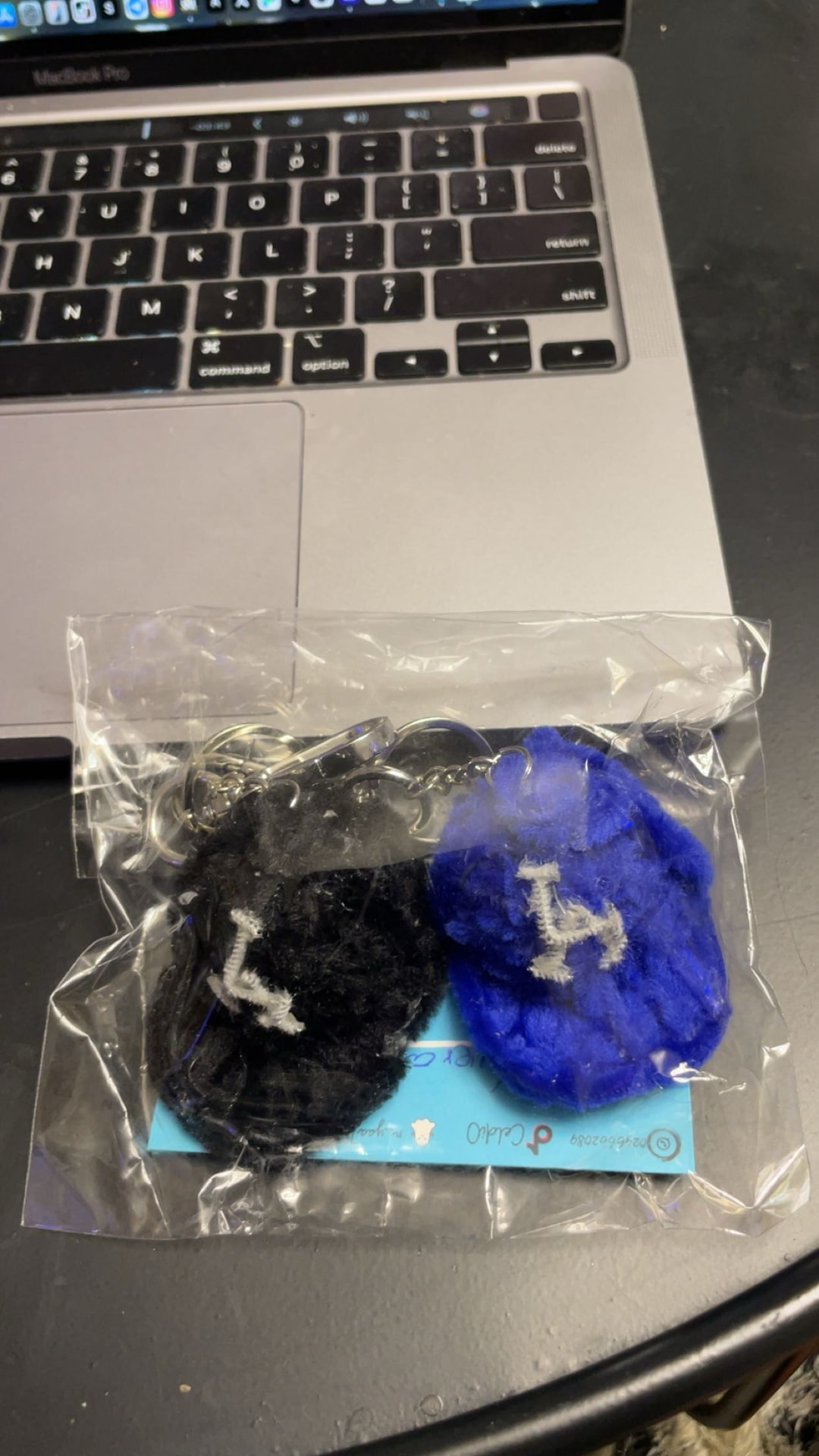 Mini Crochet Cap Keyrings