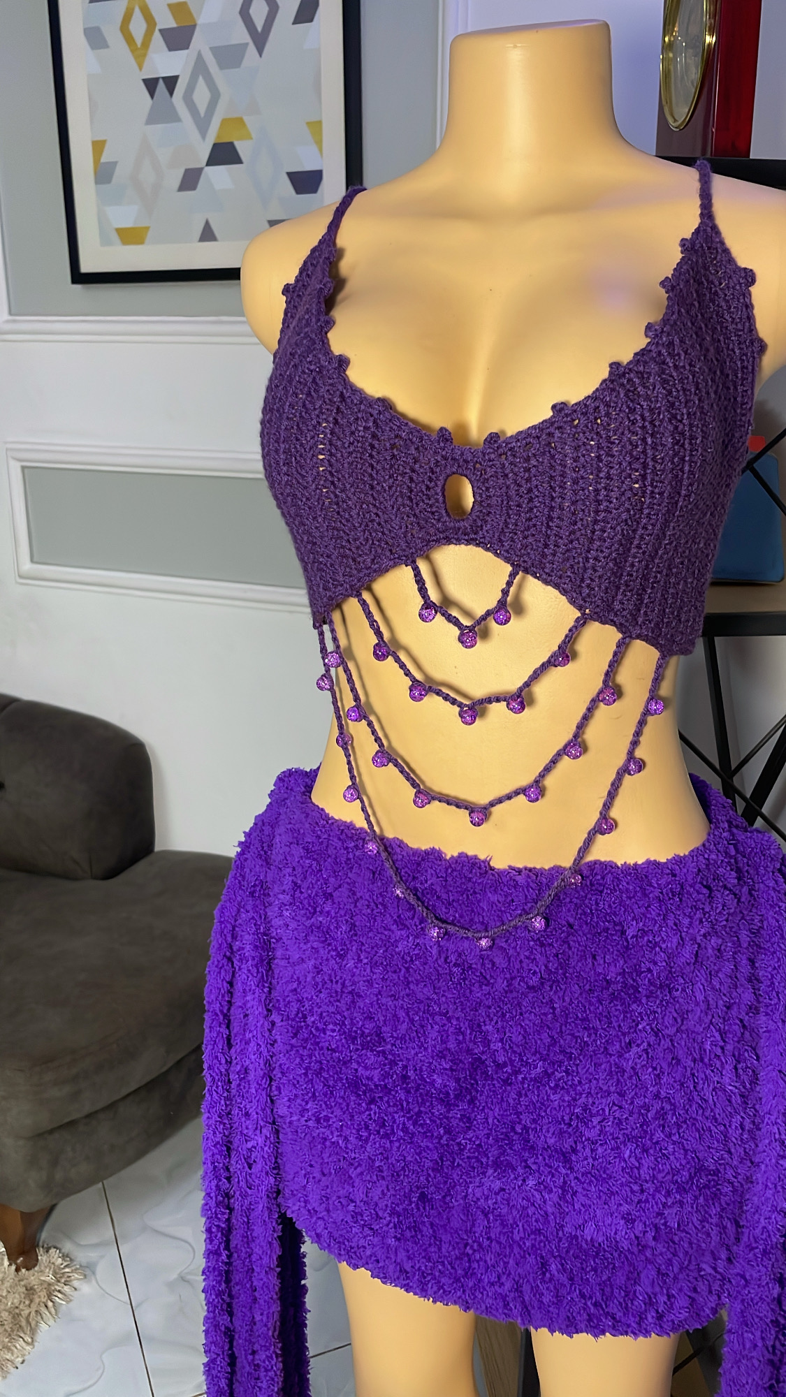 Purple Set, Full View