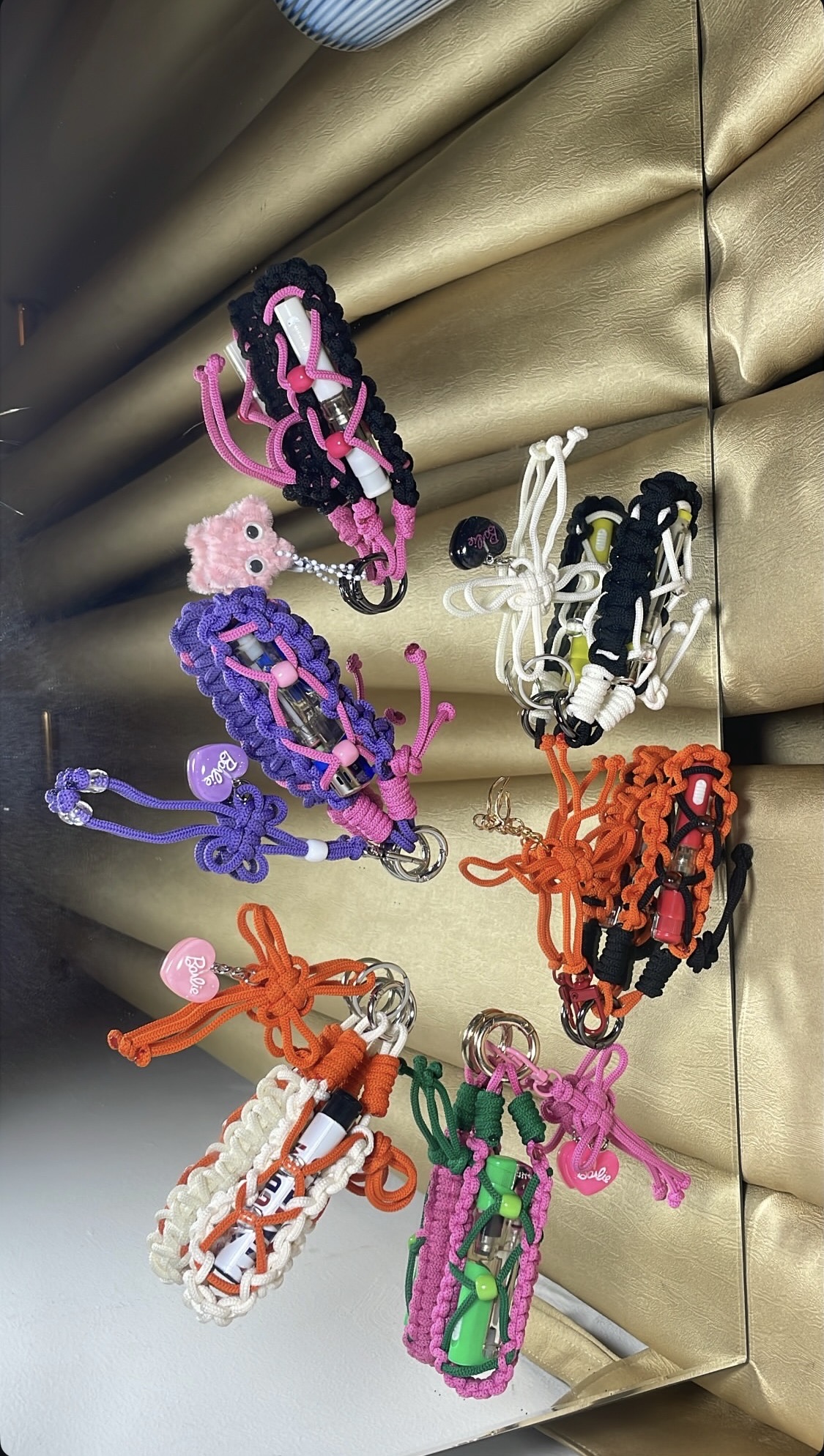 Crochet Lighter Keyrings